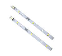 FHGSPQWM High Brightness Universals Refrigerator LED Light Strips Easy Install Accessories Efficient High Brightness LED Fridge Light Strips Refrigerator Lighting Board Fridge Lighting Panel for Home