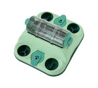 FHGSPQWM Interactively Slow Feeders Roller Toy for Dog and Cats Durability to Down Eating and Provide Mental Stimulation Easy-to-clean Modular Food Wheel Toy