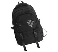 FHGSPQWM Japanese Waterproof Nylon Backpack with Adjustable Strap Large Capacity Student School Bag Laptop Backpack Stylish Schoolbag