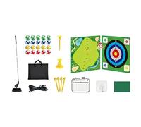 FHGSPQWM Kids Outdoor Croquet Game Putting Game for Family Backyard Activity Garden Play Interactive Backyard Games Set for Outdoor Skill Development Educational Set for Cognitive Development