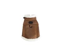 FHGSPQWM Machine Washable Dog Clothing Thick Brown Winter Vest Warmth for Felines Pet Indoor Outdoor Apparel Brown Thermal Vest