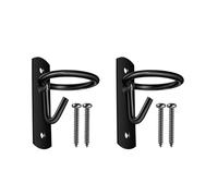 FHGSPQWM Metal Water Bucket Hangers Stable Hook with Screws Stall Accessory for Mounting Buckets Enduring Heavy Duty Wall Mounted Feed Holder