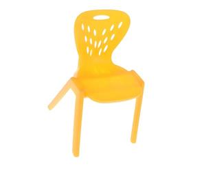 FHGSPQWM Miniature Back Chair Model Figure for Doll House Scene Setting Perfect for Kids Role Playing Game and Imaginative Play Simulation Chair