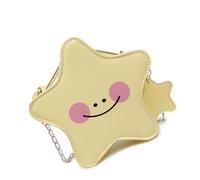 FHGSPQWM Modern Star Plan Tiny Crossbody Purse Permanent PU Leather Thin Building Slide Ending for Teens Adults Lovely Tiny Purse