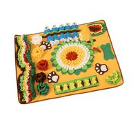 FHGSPQWM Multifunctional Dog Training Mat Portable Scent Detection Indoor Outdoor Puzzle Game Foldable Dog Enrichment Mat