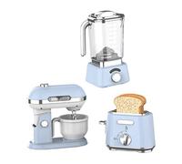 FHGSPQWM MultiFunctional Pretend Play Kitchen Appliances Set Toy with Electric Features for Kids Fine Motor Skill Development Children Cooking Toy
