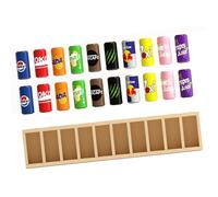 FHGSPQWM Multiplayer Wooden Drink Bottle Color Recognition Sorting Game Toy for Children Early Learning and Group Enjoyment Kids Color Recognition Matching Game Toy