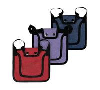 FHGSPQWM Pack of 3 Adjustable Chicken Saddles Oxford Fabric Feathered Wing Protectors for Hens Back Cover Chicken Saddles