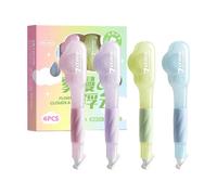 FHGSPQWM Pack of 4 Lovely Cloud Shaped Correction Tapes with Ergonomic Pen Designs for Students Smooth & Quiet Gift Tape