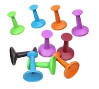 FHGSPQWM Permanent Rubber Headpieces with Sleeves for Shade Structures Camping Gear Anti Rusts Post Sleeve