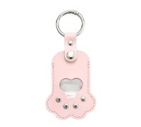 FHGSPQWM Pet Hair Keepsakes Keychains Leather Memorials Lockets for Storing Dogs Cats Furs, Lovely Loss Gift, Loss Memorial Accessory