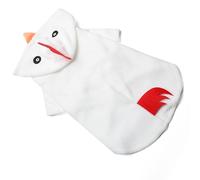 FHGSPQWM Popular Chicken Costume for Small Dog Cats Soft Machine Washable Furry 2 Leg Clothes for Pet Theme Party Gatherings Breathable Pet Costume