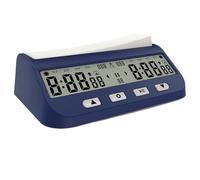 FHGSPQWM Portable Chesses Clock Quiet Model 5 Timing Systems Step Counter Easy Setups for Board Game Competitions Easyly Setups Chesses Timer