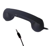 FHGSPQWM Portable Phone Earpiece Directs 3.5mm Plugs Clear Microphones Build for Professional Calls and Directs Plugs Headsets