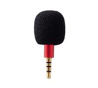 FHGSPQWM Portable Small Microphone Plug in Mic Megaphone 3.5mm for Smartphone Omnidirectional Vocal Recorder Microphone