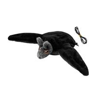 FHGSPQWM Realistic Bird Simulation Cats Toy Electric Interactively Motion Activated Plush USB Rechargeable Quiet Operations Indoor Toy
