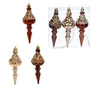 FHGSPQWM Shimmering Sparklingwine Coffee Holiday Deck Polystyrene Hanging Divisions with Tool Complimentary Mounting Structure for Immediate Cyclical Cheer Pearl Embellished Christmas Garnishes
