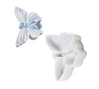 FHGSPQWM Silicone Molds Plasters Butterfly Fairies Ornament Casting Epoxy Resin Butterfly Fairies