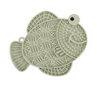 FHGSPQWM Silicone Pet Slow Feeder Mat Suction Cup Eating Pad Spills for Dog Cats Easy to Clean Treast Feeder Feeding Mat for Dog