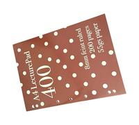 FHGSPQWM Smooth Writing Lined Notebook Colorful Polkas Dot Thin Scribbling Pad for Environmentally Sustainable Paper Sources Colorful Dot Pattern Lined Hardcover Pad for Creative Inspiration