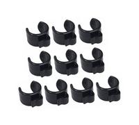 FHGSPQWM Sound Connection Cable Holders Clamp Pack of 10pcs Cord Clip for 15mm 20mm 25mm Round Tubes Expansion Microphone Extension Clip Set