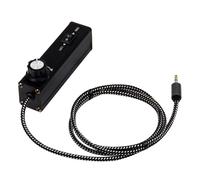 FHGSPQWM Sound Ground Looping Isolator Converts 3.5mm Input to Balanced XLR Output Without Power Supply for NonNoise Sound Plug and Play Noise Canceler with Volume Control