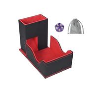 FHGSPQWM Space Saving Rollable Dices Storage Box with Anti Slip Base for Role-playing Game and Game Night Dices Storage Box