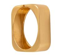 FHGSPQWM Square Cuff Bangle Glossy Alloy Everyday Elegant Jewelry Design Women ' s Bangles Simple Wide Cuff Bangle