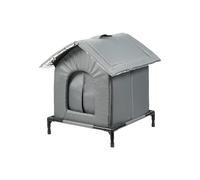 FHGSPQWM Strong Chewproof Puss Shelter Impermeable Winter Warm Bedding for Wild Cats Capacious Interior Permanent Chew Immune Puss Shelter