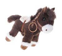 FHGSPQWM Sturdy Plush Horse Hanging Toy for Children Early Learning and Cognitive Development Safe Cartoon Design Chinese New Year Celebration