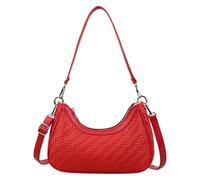 FHGSPQWM Timeworn Elegant Shoulder Bag with Multiple Compartments PU Substance Ergonomic Design Perfect for or Casual Rambles Timeworn Crossbody Bag