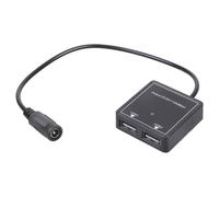 FHGSPQWM USB Charging Adapter DC5.5x2.1mm to USB Power Charger for Solar Panel 12V Power Adapters DC6V-30V to 5V3A Waterproof