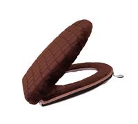 FHGSPQWM USB Heated Toilet Seat Cover Soft Flannel Bathroom Mat Washable Design for Home Winter Cold Weather Use USB Heated Cover