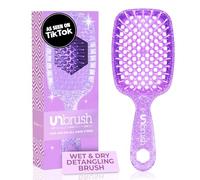 FHI HEAT UNbrush Wet & Dry Vented Detangling Hair Brush, Amethyst Lavender