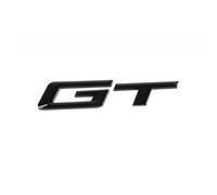 FHIASTGL 3D ABS Car Rear Trunk Badge Logo Sticker GT Emblem Fit For BMW F07 F34 E39 E46 E90 E36 E87 F10 F20 F30 X1 X3 X5 X6 Car Accessories logo(Shiny Black)