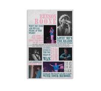 FHILTNMWC Benson Boone Music Singer Poster Before You Album Cover Poster Framed Canvas Poster Built In Wooden Frame Home Bedroom Garage Art Deco 12x18inch(30x45cm) Unframe-style