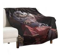 FHILTNMWC Edelgard Fire Emblem Anime Flannel Blanket Anti Pilling Blanket Soft Lightweight Microfibre Warm And Cosy Suitable for Bed, Living Room And Sofa 130x175cm(50x70in)