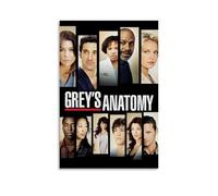 FHILTNMWC Grey's Poster Anatomy Medical Drama Vintage TV Series Poster Print Painting for Bedroom Canvas Wall Art Aesthetic Decorative12x18inch(30x45cm) Unframe-style