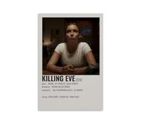 FHILTNMWC Killing Poster Eve Spy Thriller Minimalist Vintage TV Series Poster Print Painting for Bedroom Canvas Wall Art Aesthetic Decorative08x12inch(20x30cm) Unframe-style
