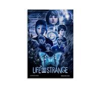 FHILTNMWC Life Poster Is Strange Adventure Vintage Video Game Poster Framed Canvas Poster Built In Wooden Frame Home Bedroom Garage Art Deco 20x30inch(50x75cm) Unframe-style