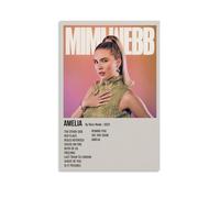 FHILTNMWC Mimi Poster Webb Singer Album Cover Vintage Music Poster Print Painting for Bedroom Canvas Wall Art Aesthetic Decorative08x12inch(20x30cm) Unframe-style