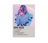 FHILTNMWC Mimi Poster Webb Singer Album Cover Vintage Music Poster Print Painting for Bedroom Canvas Wall Art Aesthetic Decorative08x12inch(20x30cm) Unframe-style