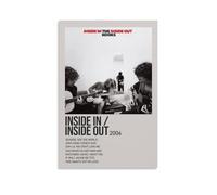 FHILTNMWC Pop-rock Band The Kooks Album Cover Vintage Music Poster Print Painting for Bedroom Canvas Wall Art Aesthetic Decorative12x18inch(30x45cm) Unframe-style