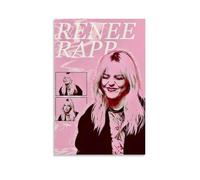 FHILTNMWC Renee Rapp Mursic Singer Poster Actor Poster Framed Canvas Poster Built In Wooden Frame Home Bedroom Garage Art Deco 12x18inch(30x45cm) Unframe-style