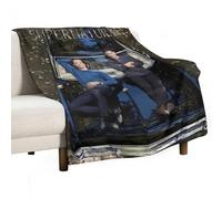 FHILTNMWC Supernatural TV Show Flannel Blanket Anti Pilling Blanket Soft Lightweight Microfibre Warm And Cosy Suitable for Bed, Living Room And Sofa 80x100cm(30x40in)