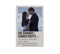 FHILTNMWC The Summer Poster I Turned Pretty Romantic Drama Movie Poster Print Painting for Bedroom Canvas Wall Art Aesthetic Decorative12x18inch(30x45cm) Unframe-style