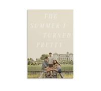 FHILTNMWC The Summer Poster I Turned Pretty Romantic Drama Movie Poster Print Painting for Bedroom Canvas Wall Art Aesthetic Decorative12x18inch(30x45cm) Unframe-style