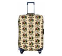 FHIZOAL A Raised Fist Elastic Anti Scratch Suitcase Cover Travel Luggage Protector Dust-Proof for 18-32 Inch Baggage