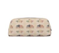 FHIZOAL American Grown with Mexican Pencil Bag Stand Up Stationery Storage Case Student Office College Cosmetic