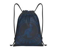 FHIZOAL Australia Kang Drawstring Bags Waterproof Sports String Backpacks Lightweight Yoga Training Swimming Travel